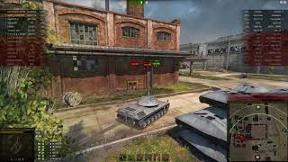 Leopard PT A l 7700 урона и 5 фрагов на Промзоне