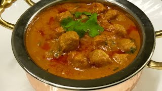 இப்படி ஹோட்டல் ஸ்டைல் சோயா குருமா செஞ்சு அசத்துங்க/soya gravy/meal maker gravy/soya chunks recipes