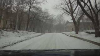 Bridgestone Blizzak REVO GZ, снежок и горка