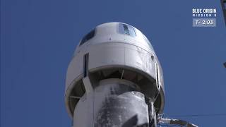 Replay of New Shepard Mission 8 Livestream