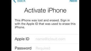 удалить icloud без пароля