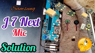 Samsung J-7 Next mic  jumper 100% Solution