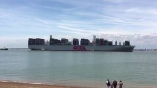 World's largest container docks in Felixstowe