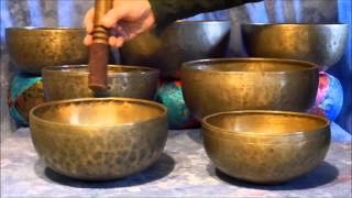 ~Himalayan Forest Healing Chakra Bowl Set~