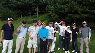 골프 함께 즐기는 즐거운 골프  - 아름다운 북한강변 양주cc 강남논현골프동호회 밴드 월례회 첫라운딩- 논현윈골프 방송