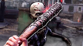 CRAZY WEAPONS DESTROY ZOMBIES! - The Walking Dead Saints and Sinners Gameplay
