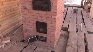 как построить двухэтажную печку