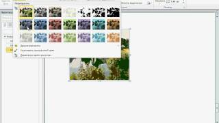Изменение прозрачности цвета в Word 2010 (21/50)