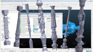 Обработка статуэтки. Часть 2 . PowerMill, 4axis.