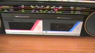 Toshiba RT-8035 Stereo radio cassette recorder