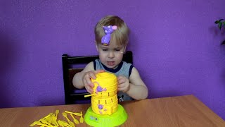 Прыгающий мышонок игры для детей Распаковка Игрушки Найди мышонка Видео для детей Games for children