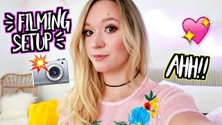 NEW FILMING SETUP!! AlishaMarieVlogs
