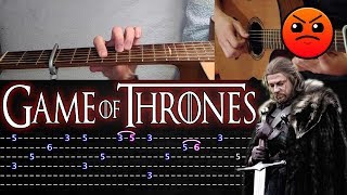 How to play Game of Thrones' Guitar Tutorial [TABS] Fingerstyle