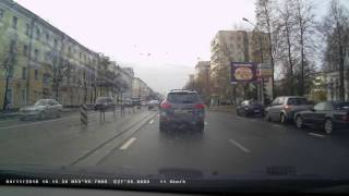 Пример съемки видео-регистратора Prestigio Roadrunner 506 gps
