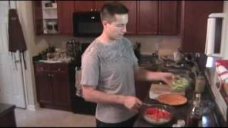 Tomato, basil, quinoa and avocado salad