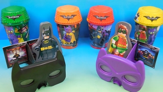 THE LEGO BATMAN MOVIE 2017 SET OF 8 McDONALDS HAPPY MEAL KIDS TOYS VIDEO REVIEW