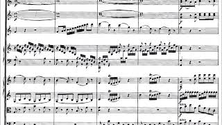 W.A.Mozart - Concerto for Flute and Harp in C major, KV.299 [With Score]