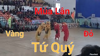 Múa Lân Sư Rồng Tứ Quý Lân Hay Nhất 2020 - Cú Béo Slna