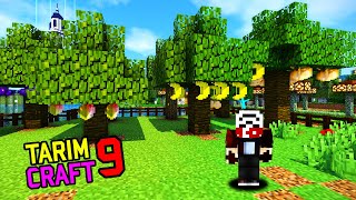 YENİ MEYVE AĞAÇLARI ALDIM - TARIMCRAFT #9 - Minecraft
