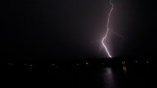 Lake Orion Lightning Storm Time Lapse