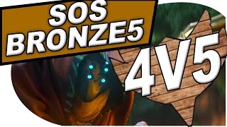 L'AFK QUI CARRY - 4v5 EPIC en SOS BRONZE 5 Plays ♦ Skyyart League of Legends