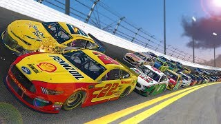 I Caused the Big One During the Daytona 500! - Iracing Nascar AI Gameplay!