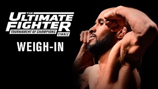The Ultimate Fighter A Tournament of Champions Finale: Official Weigh-in