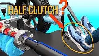 Why you should not PARTIALLY press the Clutch ?