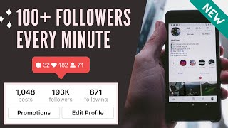 How To Get INSTAGRAM Followers FAST (2019) | 4 METHODS | 100% WORKING ?