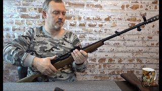 Замена ложе карабина СКС