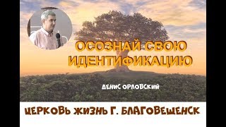 ОСОЗНАЙ СВОЮ ИДЕНТИФИКАЦИЮ...Денис Орловский