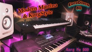 Modern Martina & KS -Ты Моя (Korg Pa 900) EuroDisco80