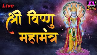 LIVE || Shri Vishnu Mantra || श्री विष्णु मंत्र || इस मंत्र को सुनने से आप एक ऊर्जा महसूस करेंगे