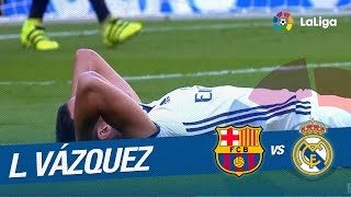 Posible penalti de Mascherano a Lucas Vázquez