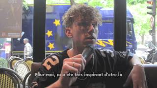Interview with Erik Hassle in Paris