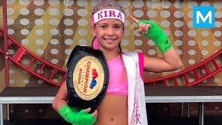 Most DANGEROUS little girl - Kira Makogonenko | Muscle Madness
