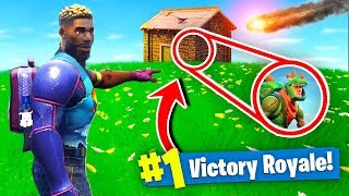 The METEOR WON US A GAME Of Fortnite Battle Royale!