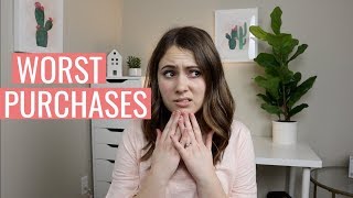 5 WORST PURCHASES OF MY 20s