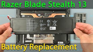 Razer Blade Stealth 13 Battery Replacement