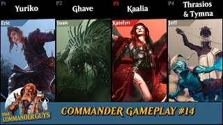 Commander Adventures #14 - Yuriko v. Ghave V. Kaalia of the Vast v. Thrasios/Tymna