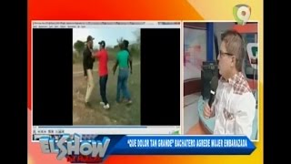 Agresión de Raulin Rodriguez a Mujer Embarazada en el Show del Medio Dia