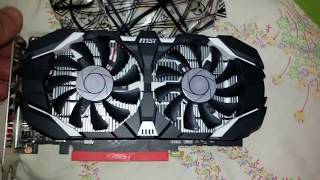 Unboxing MSI GTX 1050 2 GB DUAL FAN