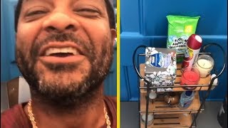 Jim Jones Shows His "Lavish" Porta Potty!
