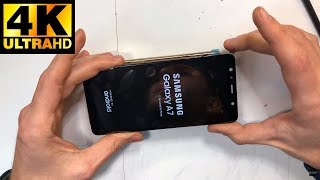 Samsung SM A750 Galaxy A7 2018 - замена экрана разборка / screen replacement disassembly