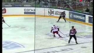 Dinamo Riga - Lokomotiv 4:8 12.03.2011; KHL play-off 1/4 game 3 full highlights