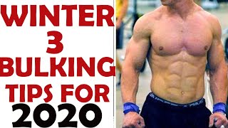 3 WINTER BULKING\WEIGHT GAIN TIPS FOR BEGINNERS | FOR MUSCLE BUILDING in 2020| ubaid Fitness