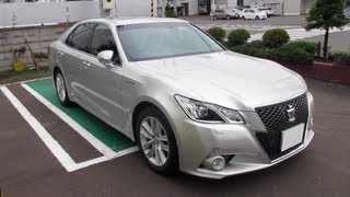 2013 New TOYOTA CROWN Athlete HYBRID - Exterior & Interior