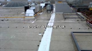 Реконструкция мембраной кровли из ТПО мембраны