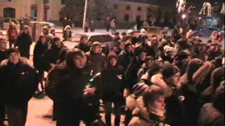 Рязань, митинг против фарс-выборов 8.12.2011г., 18:00