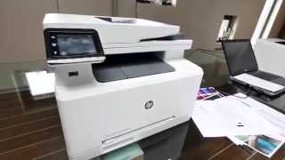 HP Color LaserJet Pro MFP M277 Hands On [4K UHD]